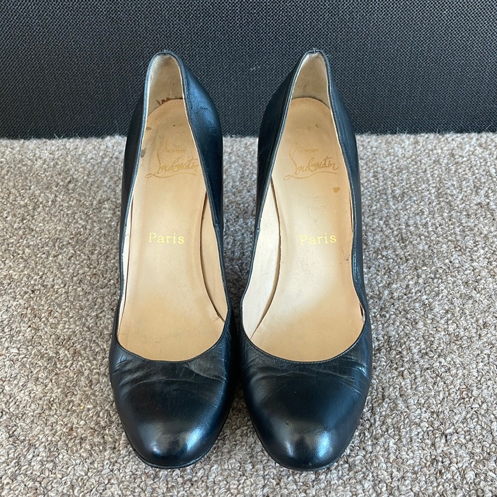 Christian Louboutin black heels